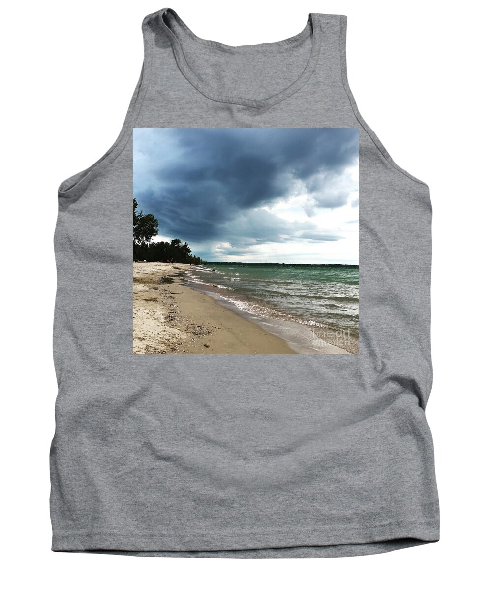 Storms Tank Top featuring the photograph Storms by Laura Kinker