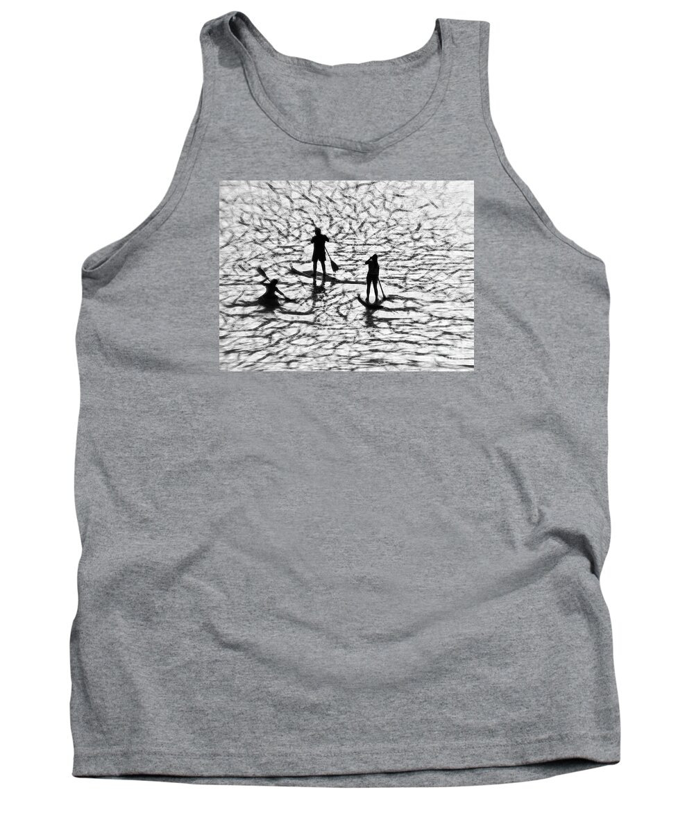 Abstract-surreal-surrealism Tank Top featuring the photograph Strange Journey by Scott Cameron