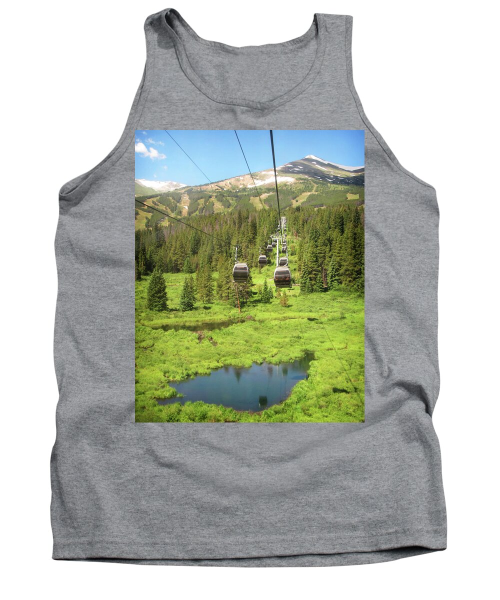 Summer Tank Top featuring the photograph Summer Gondola Times by Marilyn Hunt
