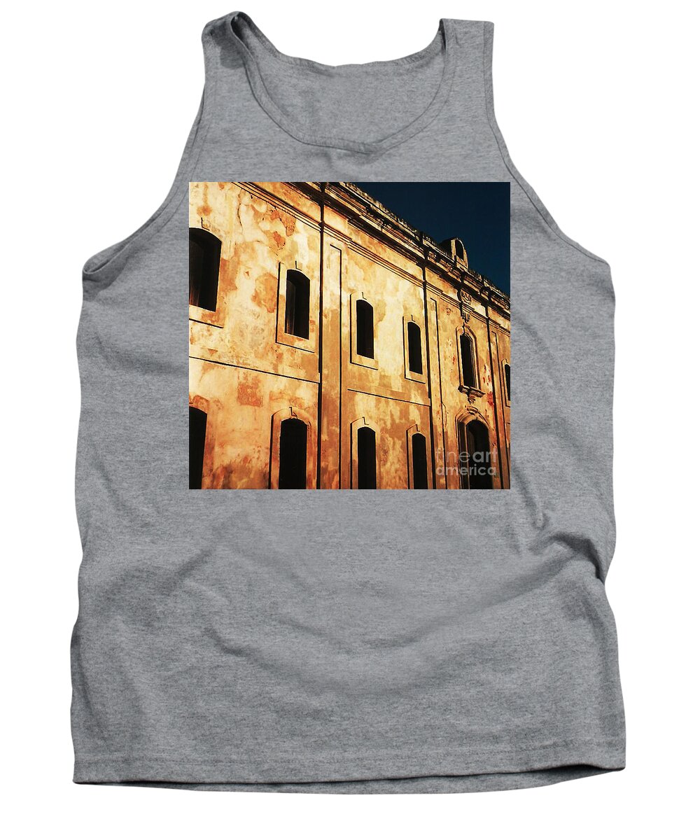 Buildings Tank Top featuring the photograph Sun Kissed by Jeff Barrett