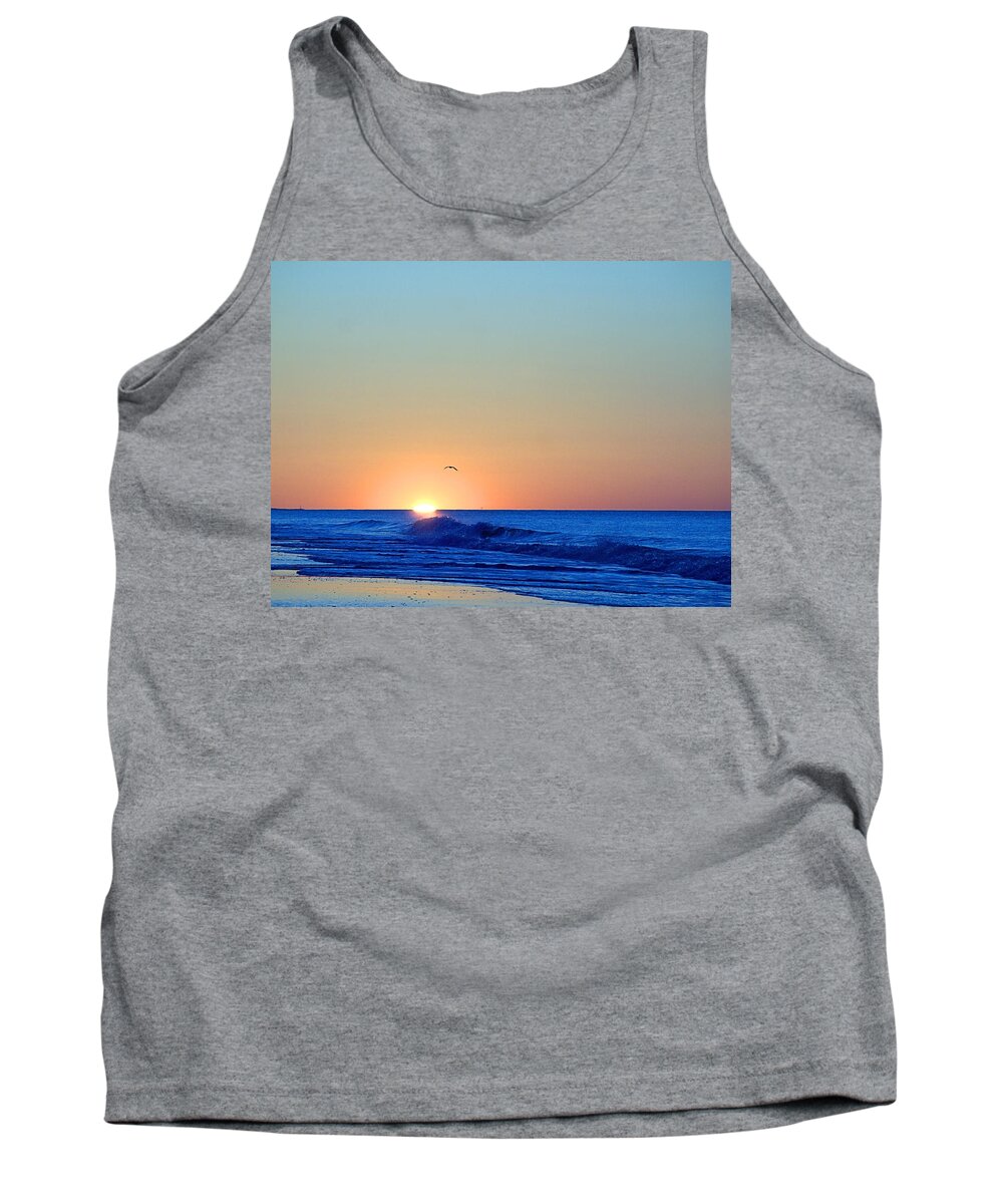Seas Tank Top featuring the photograph Sunrise I V by Newwwman