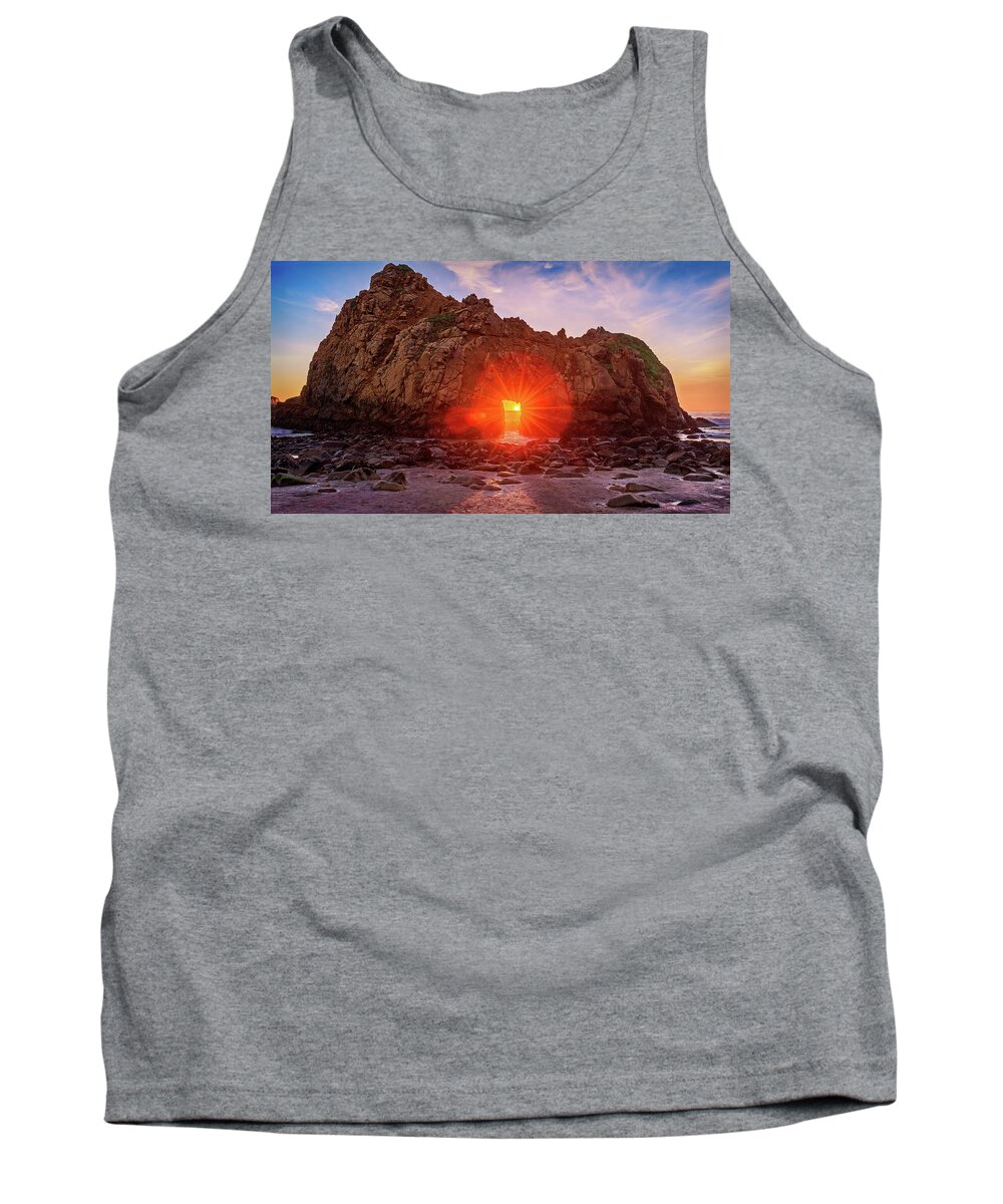 Af Zoom 24-70mm F/2.8g Tank Top featuring the photograph Sunset Through by John Hight