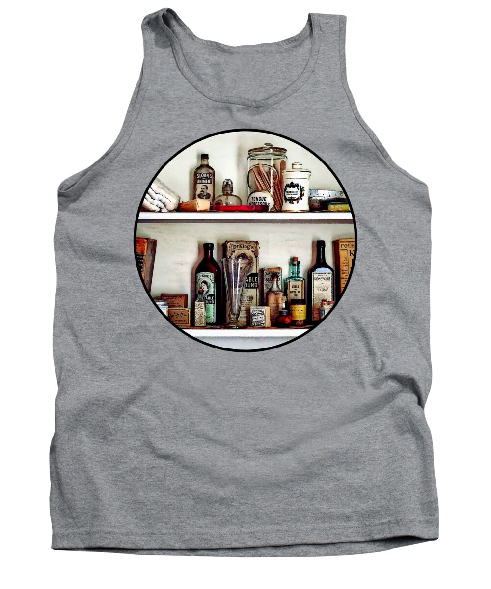 Physician Tank Top featuring the photograph Supplies in Doctor's Office by Susan Savad