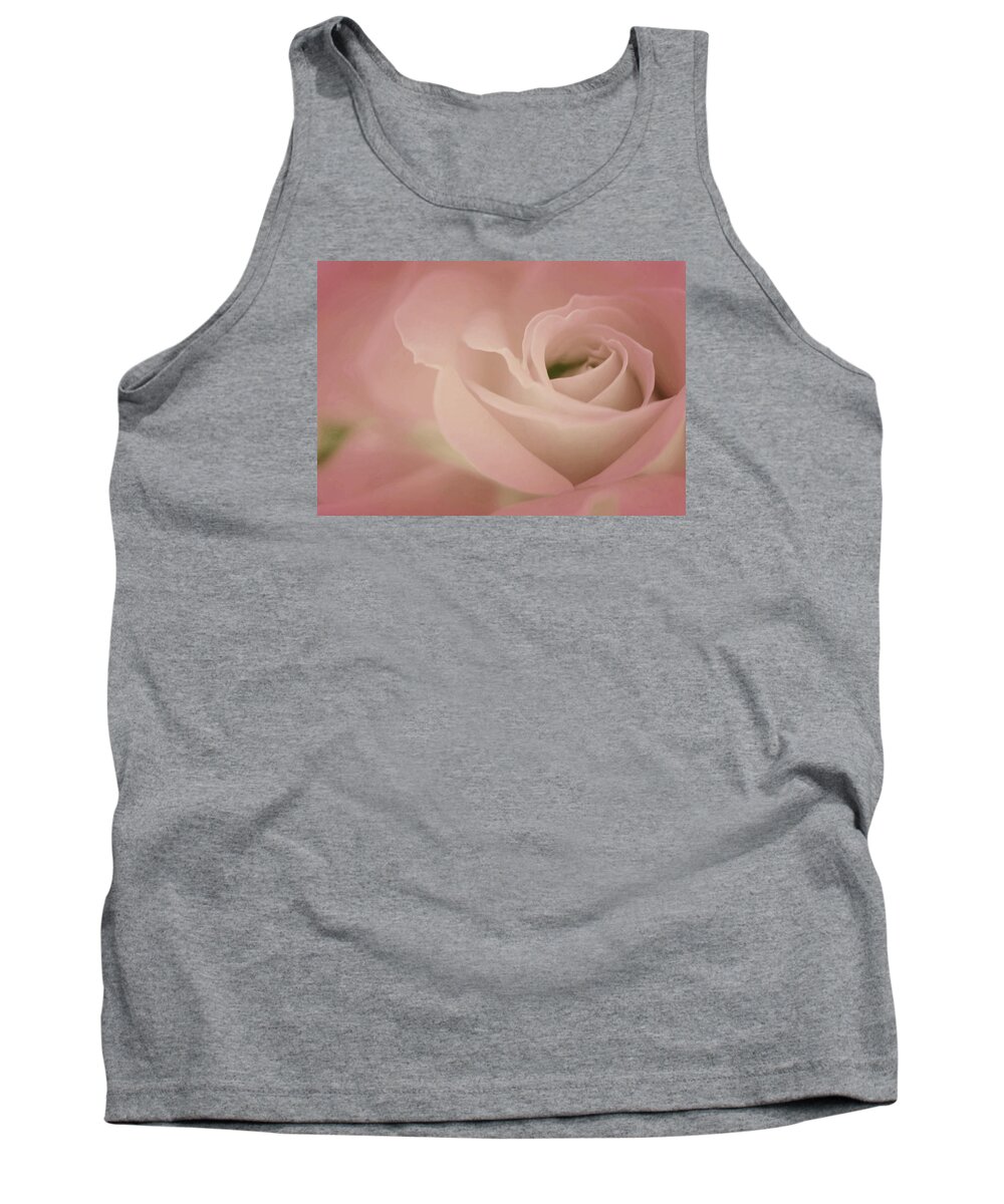 Pastel Colored Rose Tank Top featuring the photograph Sweet Loving Spirit by The Art Of Marilyn Ridoutt-Greene