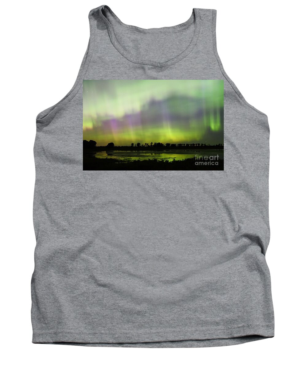 Photography Tank Top featuring the photograph Swirling Curtains 2 by Larry Ricker