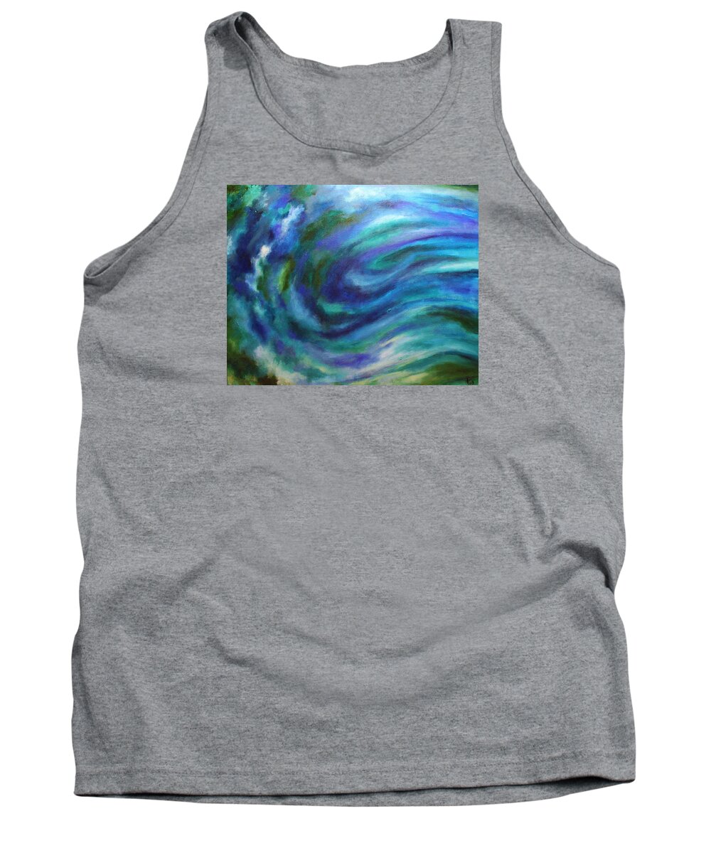 2008 Tank Top featuring the painting Tahoe by Will Felix