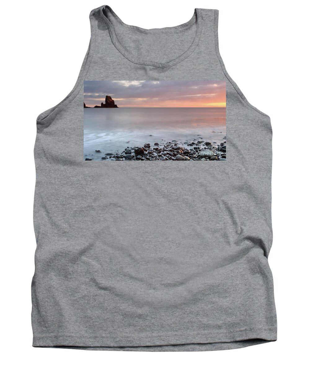 Talisker Tank Top featuring the photograph Talisker Point at Sunset by Maria Gaellman