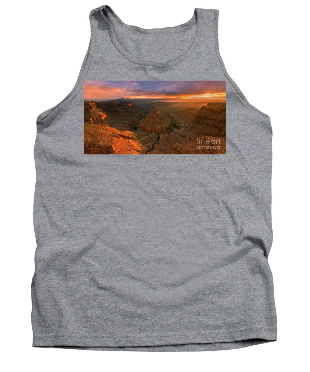 American Tank Top featuring the photograph Tatahatso Point, Arizona by Henk Meijer Photography