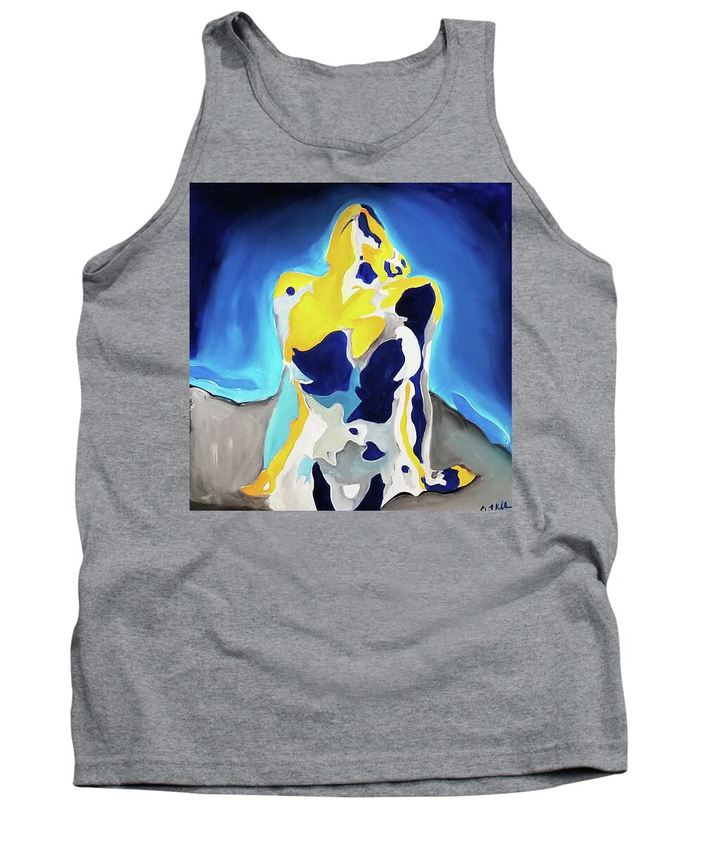Abstract Realism Tank Top featuring the painting That Moment by Femme Blaicasso