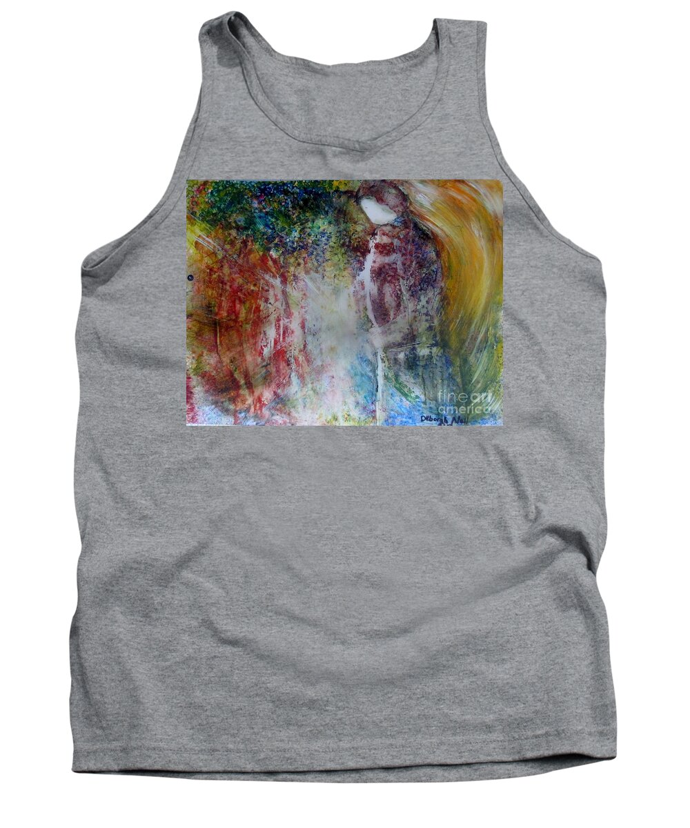Prophetic Art Tank Top featuring the painting The Adventure Begins by Deborah Nell