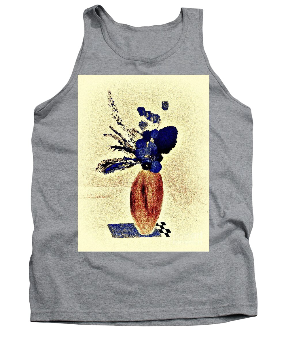 Flowers Tank Top featuring the painting The Arrangement by Bill OConnor