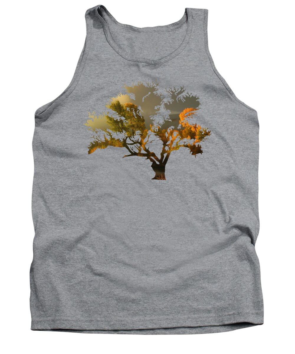 Autumn Tank Top featuring the photograph The Autumn Tree by Whispering Peaks Photography