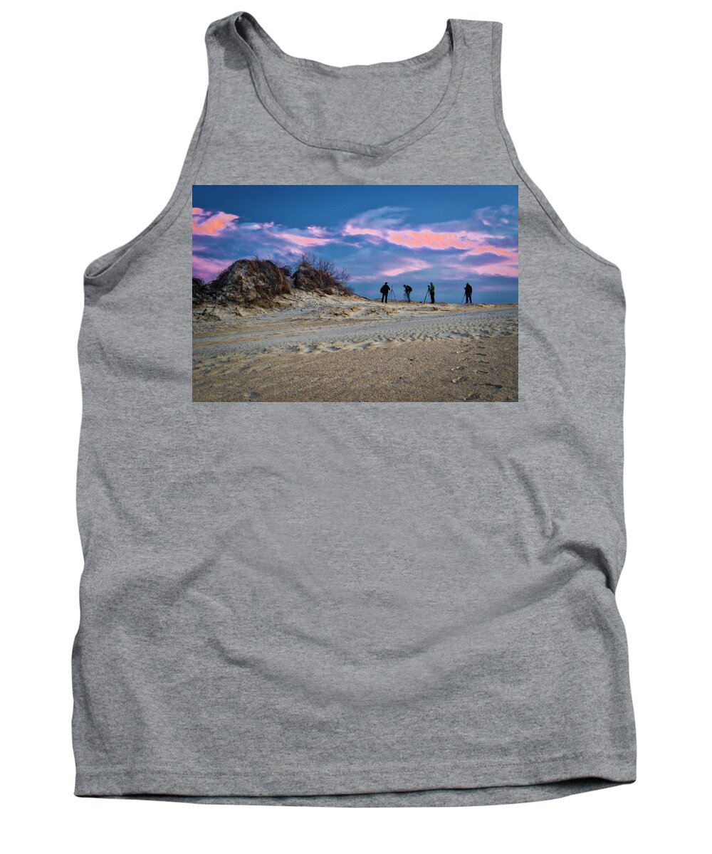 Landscapes Tank Top featuring the photograph The Colors of Sunset by Donald Brown
