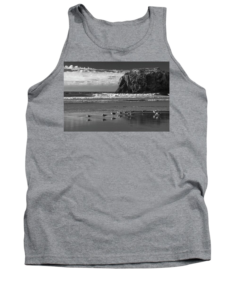 Bandon Beach Tank Top featuring the photograph The Coven by Steven Clark