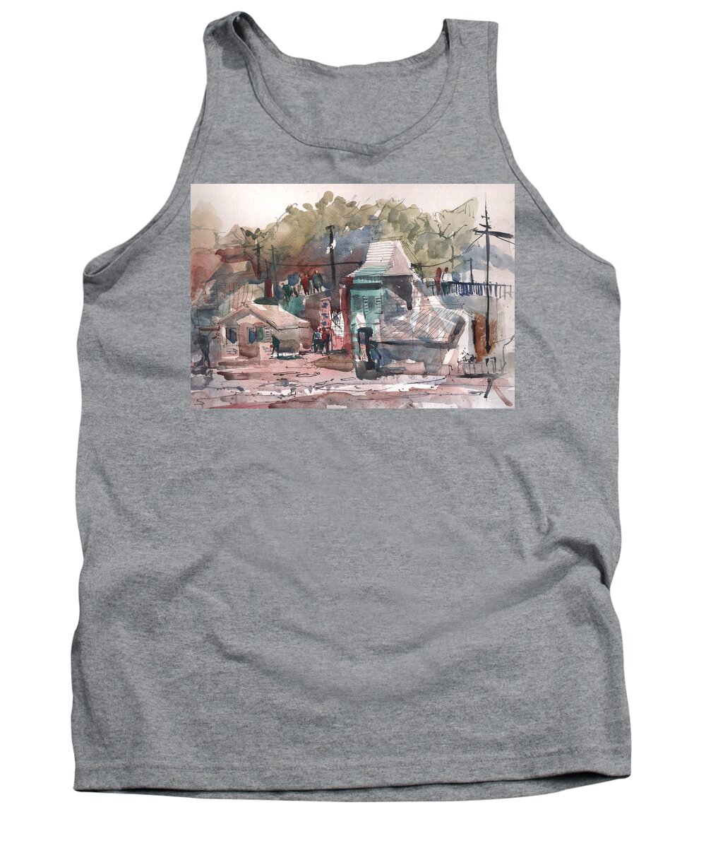 Landscape Tank Top featuring the painting The Dream by Gaston McKenzie