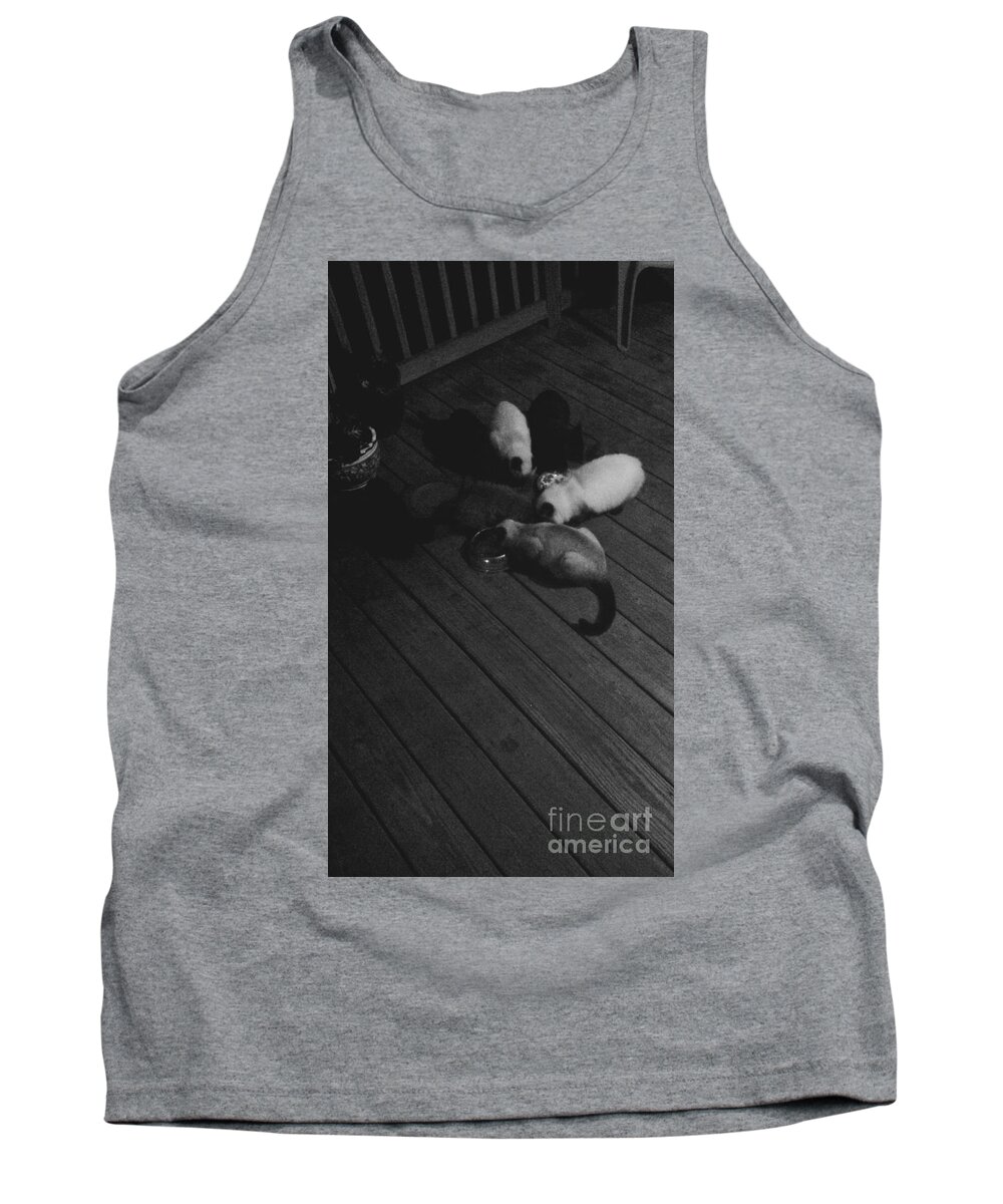 Burmese Tank Top featuring the photograph The Feeding by Joseph Baril