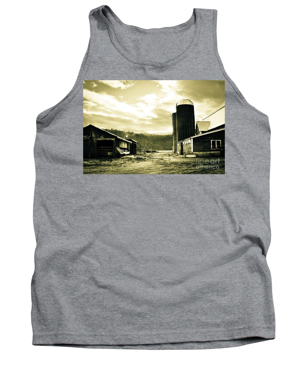 Art Tank Top featuring the photograph The Old Farm by Clayton Bruster