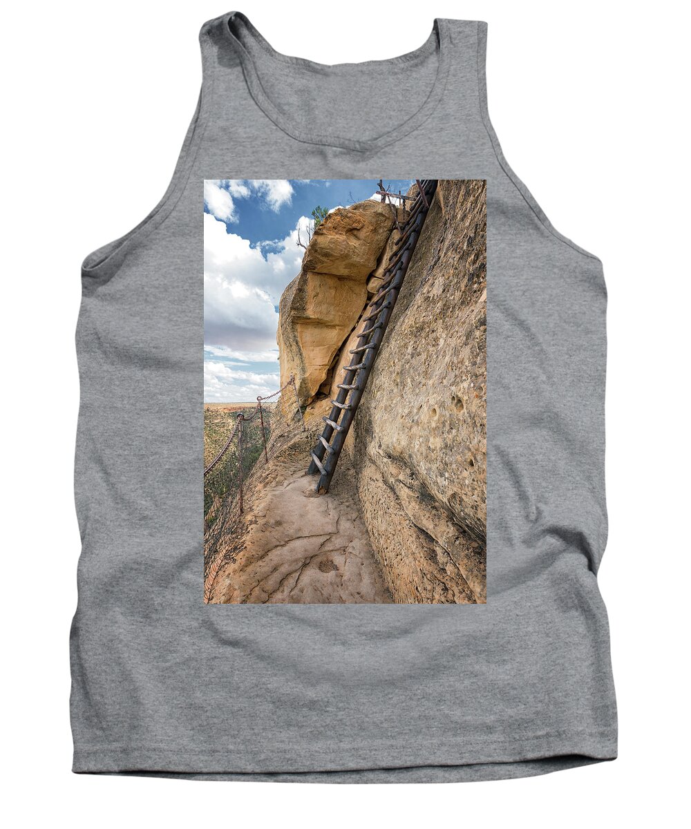 Ancient Ruins Tank Top featuring the photograph The Only Way Out by Victor Culpepper