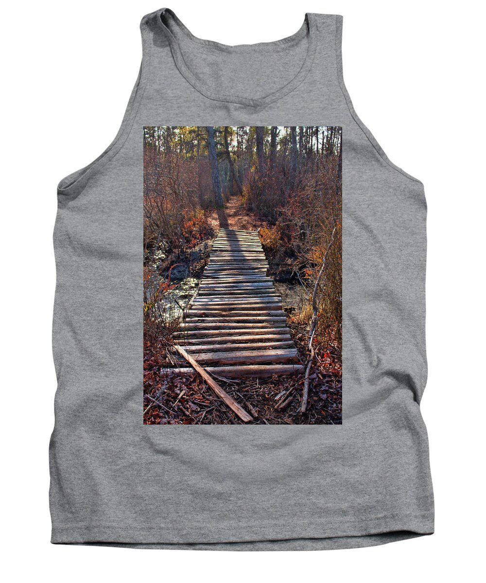 Nj Tank Top featuring the photograph The Path Less Traveled by Kristia Adams