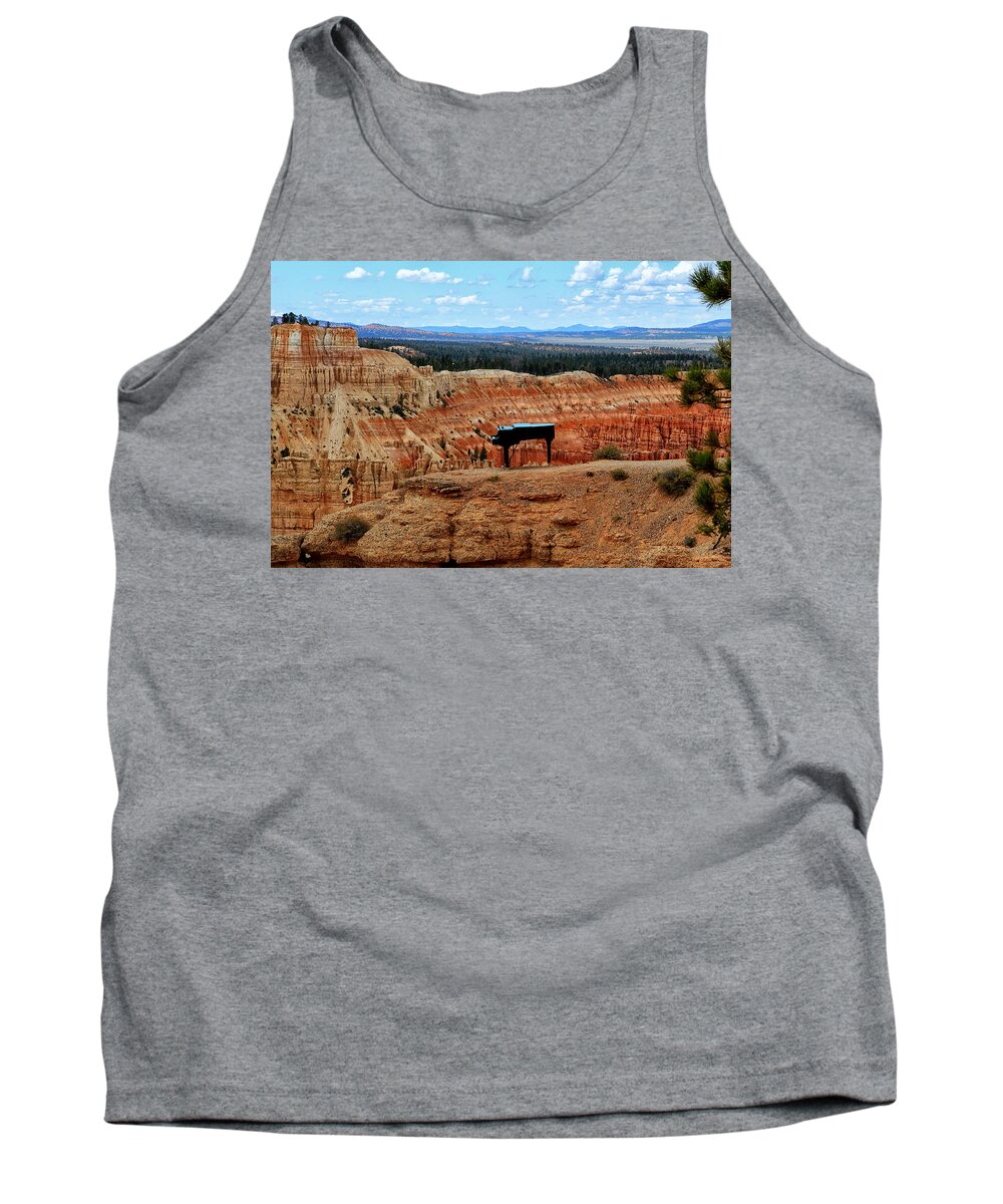 Utah Tank Top featuring the photograph The Piano at Bryce Canyon by Tom Prendergast