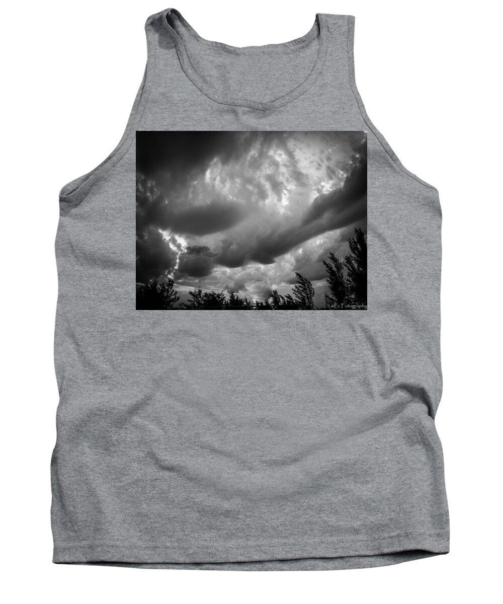 Storm Tank Top featuring the photograph The Storm by Wendy Carrington