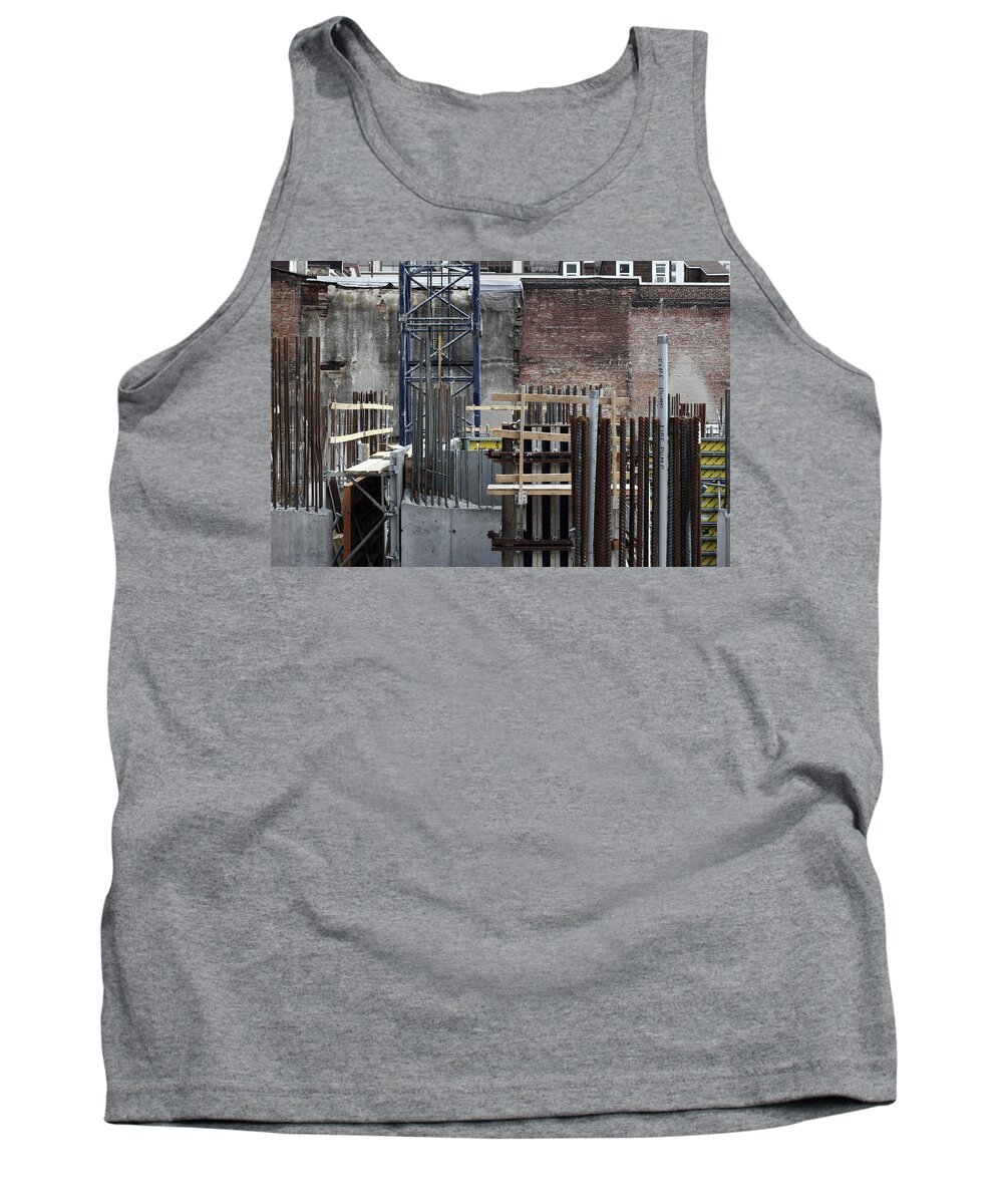 Urban Tank Top featuring the photograph They Used To Play Folk Music Here by Kreddible Trout
