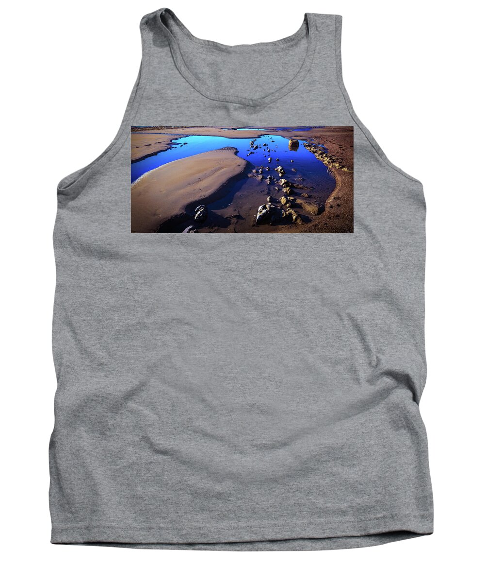Tide Pools Tank Top featuring the photograph Tide Pools by Dr Janine Williams
