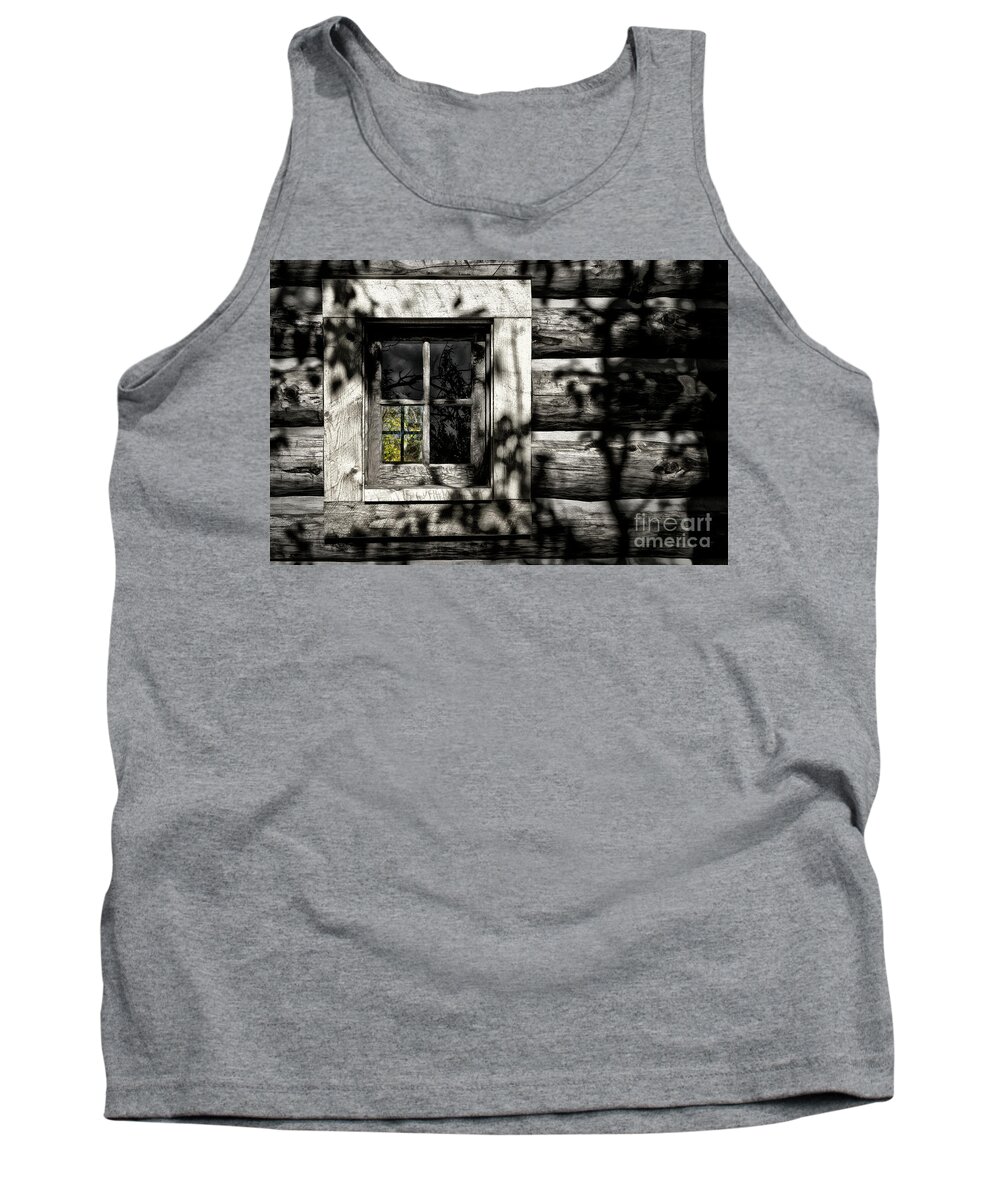 Architecture Tank Top featuring the photograph Timber Hand-crafted by Brad Allen Fine Art