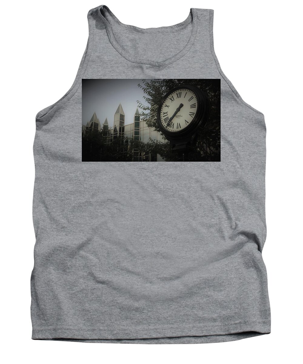 Clock Tank Top featuring the photograph Time by Christopher James