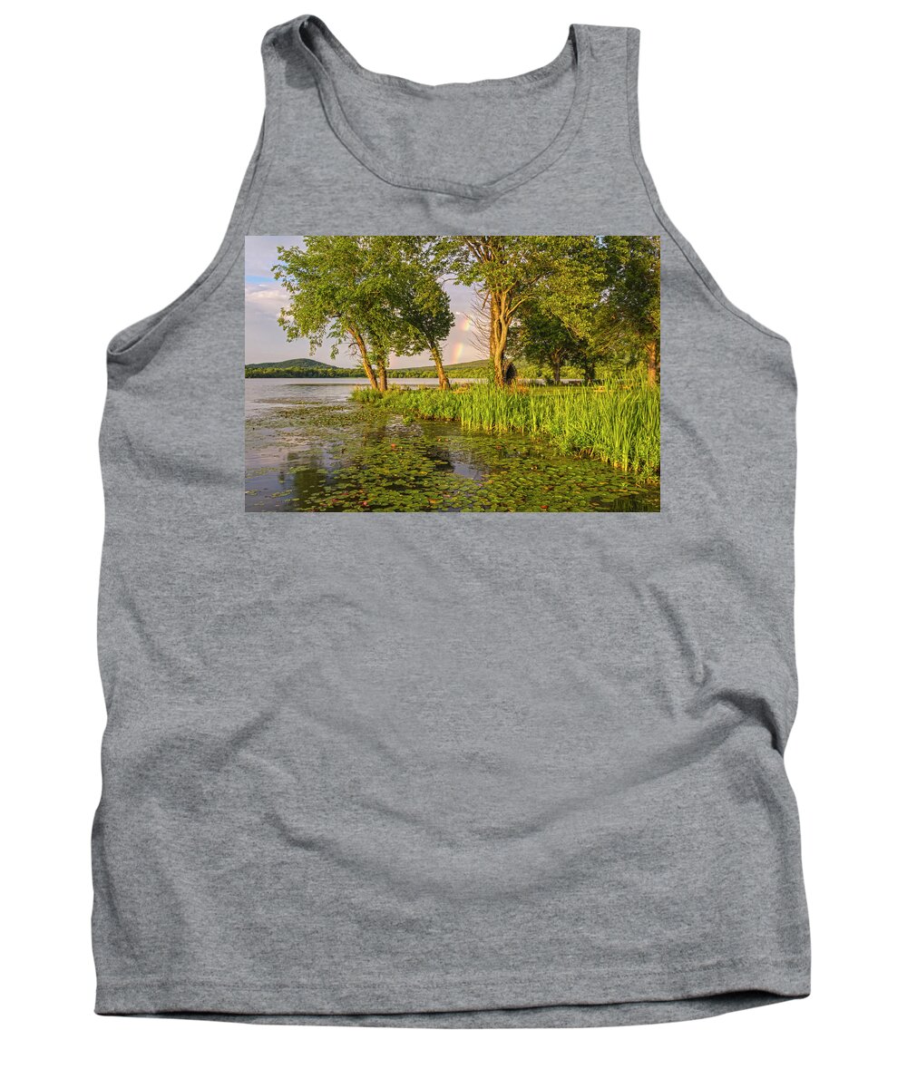 Wickham Lake Tank Top featuring the photograph To Be Continued by Angelo Marcialis
