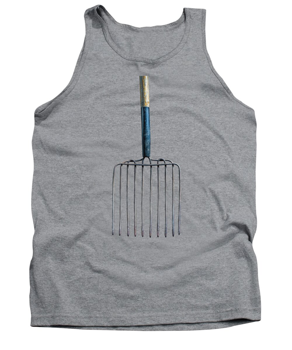 Art Tank Top featuring the photograph Tools On Wood 66 on BW by YoPedro