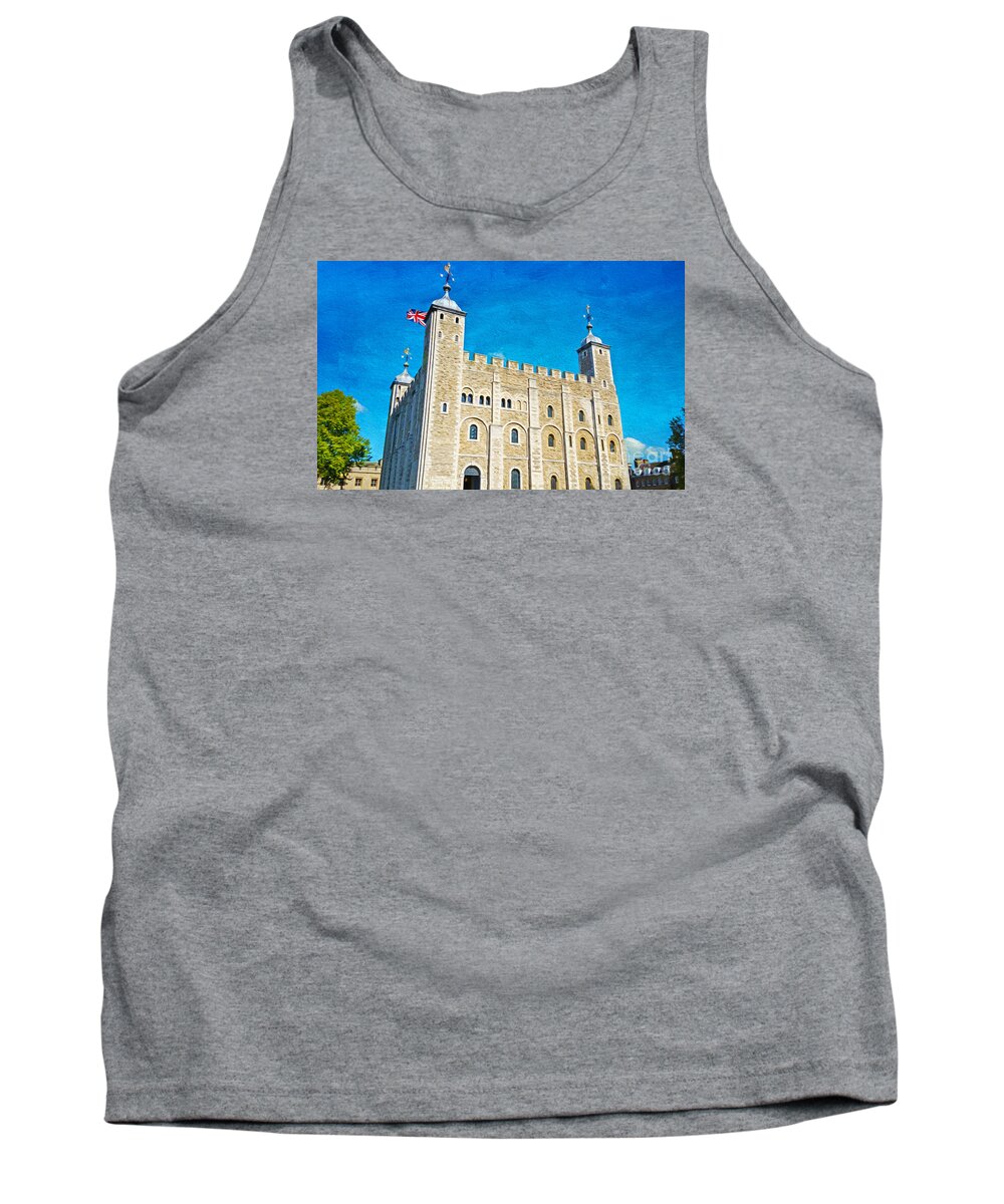 Tower Of London Tank Top featuring the photograph Tower of London by Laura D Young