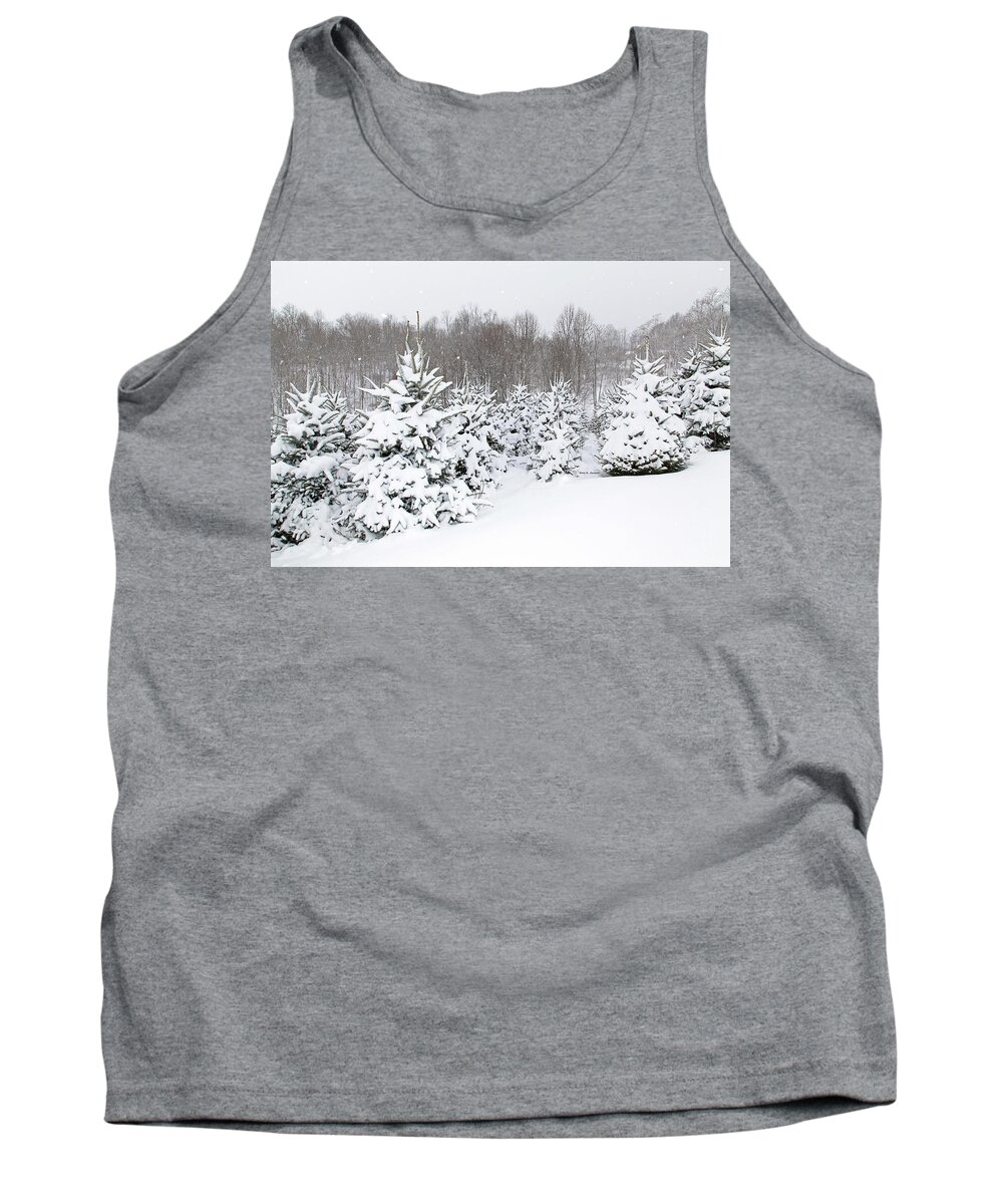 Frasers Tank Top featuring the photograph Fraser Snow by Dale R Carlson