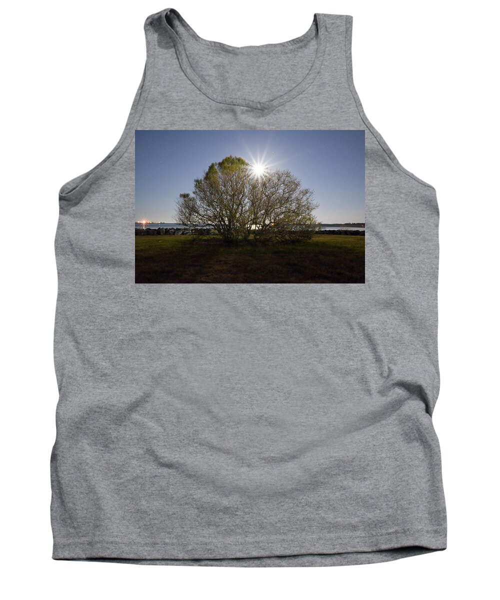 Full Moon Tank Top featuring the photograph Tree of the Night by Doug Ash