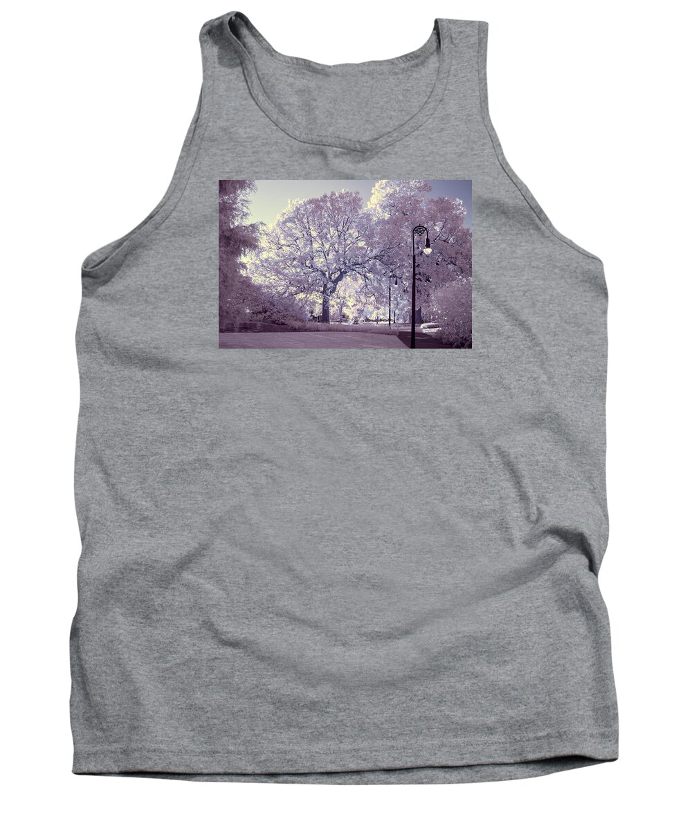 Trees Tank Top featuring the photograph Trees in IR by Charles Hite