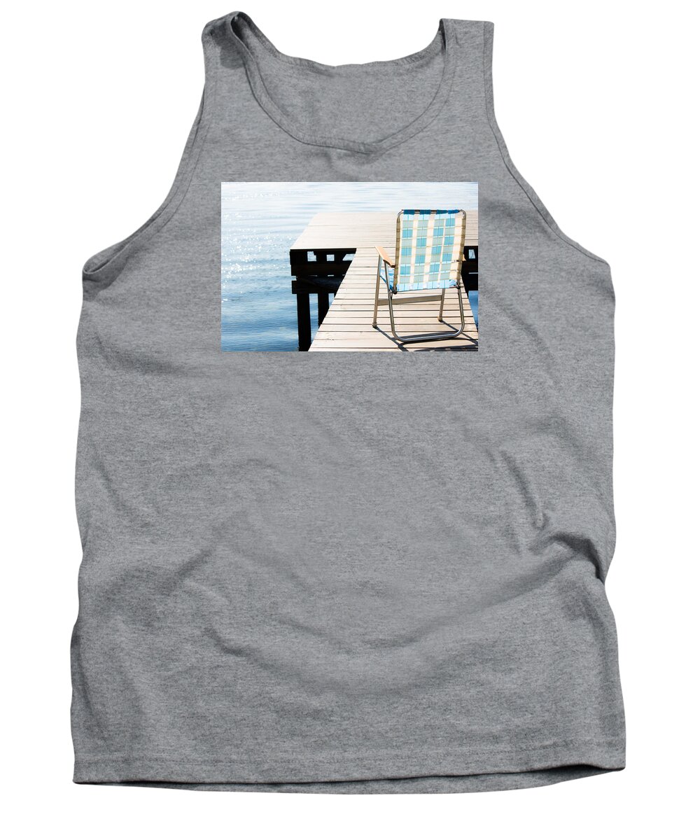 Paradise Tank Top featuring the photograph Turquoise Paradise by Parker Cunningham
