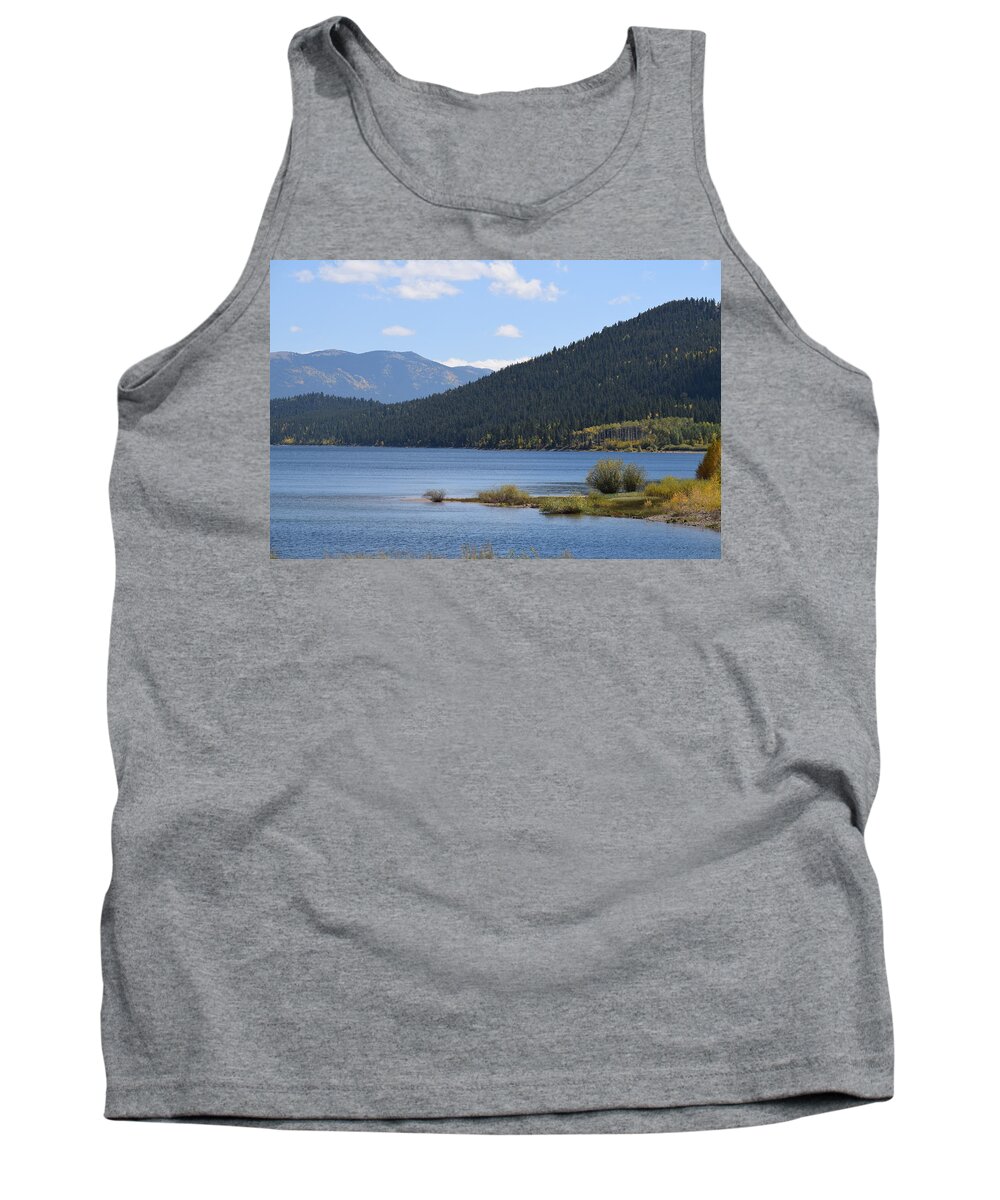 Twin_lakes Tank Top featuring the photograph Twin Lakes by Margarethe Binkley