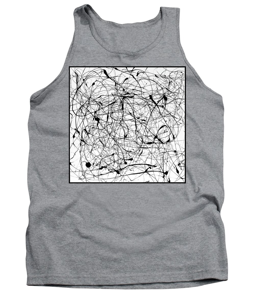 Universal Tank Top featuring the painting Universal Painting by Ismael Cavazos