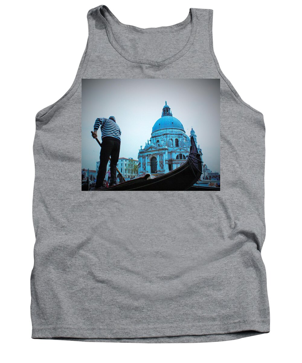 Venice Tank Top featuring the photograph Venezia by Marcia Breznay
