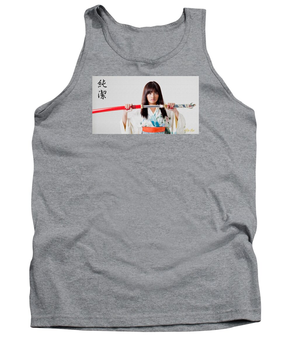 Models Tank Top featuring the photograph Vengeful Innocence by Rikk Flohr