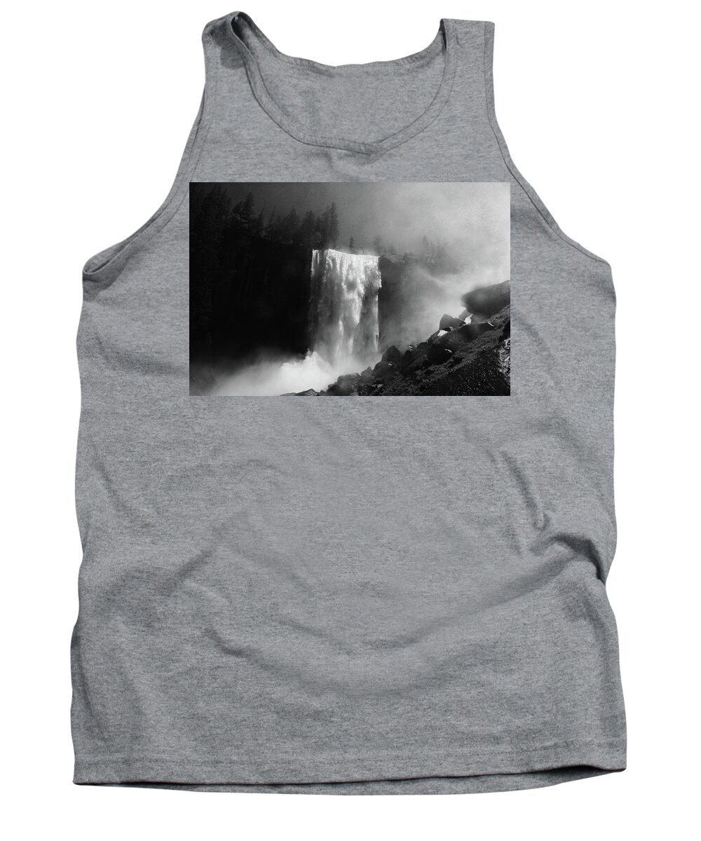 Vernal Fall Tank Top featuring the photograph Vernal Fall and Mist Trail by Raymond Salani III