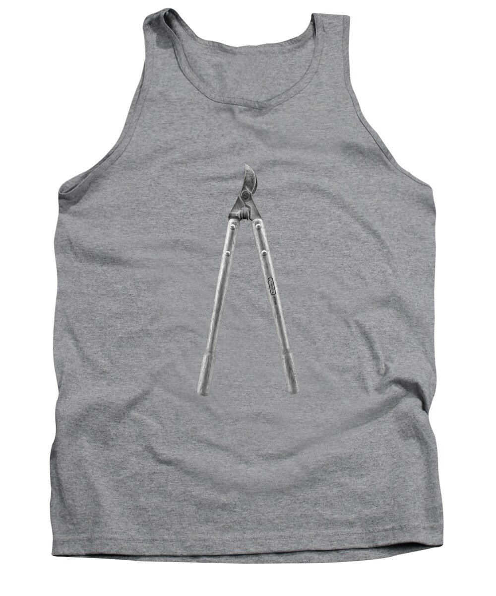 Background Tank Top featuring the photograph Vintage Loppers by YoPedro