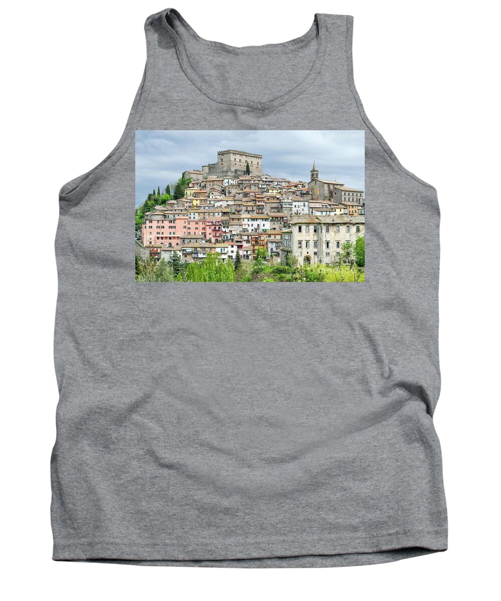 Agency Tank Top featuring the photograph Viterbo - Soriano nel Cimino - Lazio - Italy travel by Luca Lorenzelli