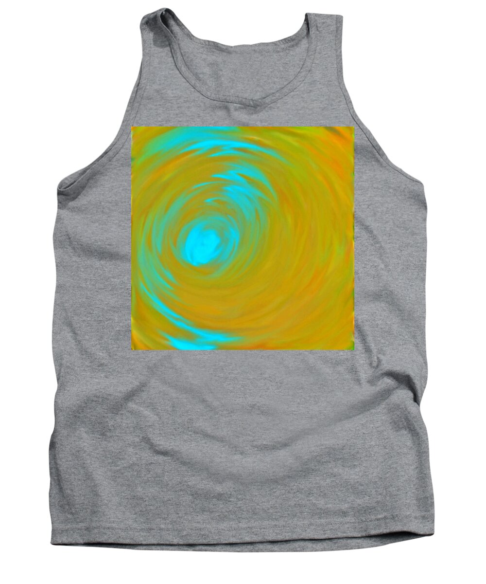 Abstract Tank Top featuring the photograph Vortex to Nowhere by Charles Brown