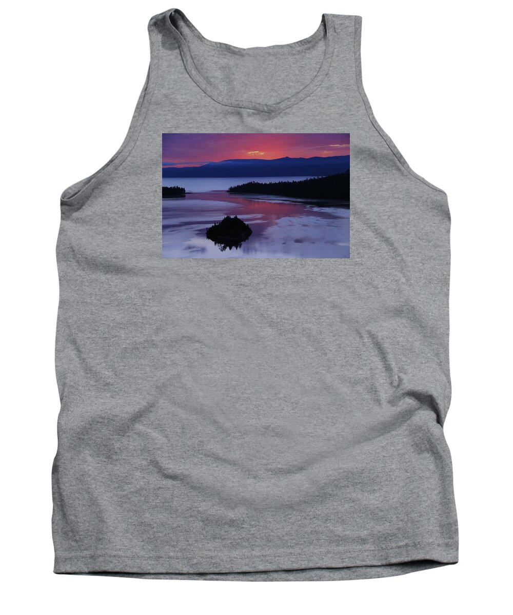 Lake Tahoe Tank Top featuring the photograph Wake Up in Lake Tahoe by Sean Sarsfield