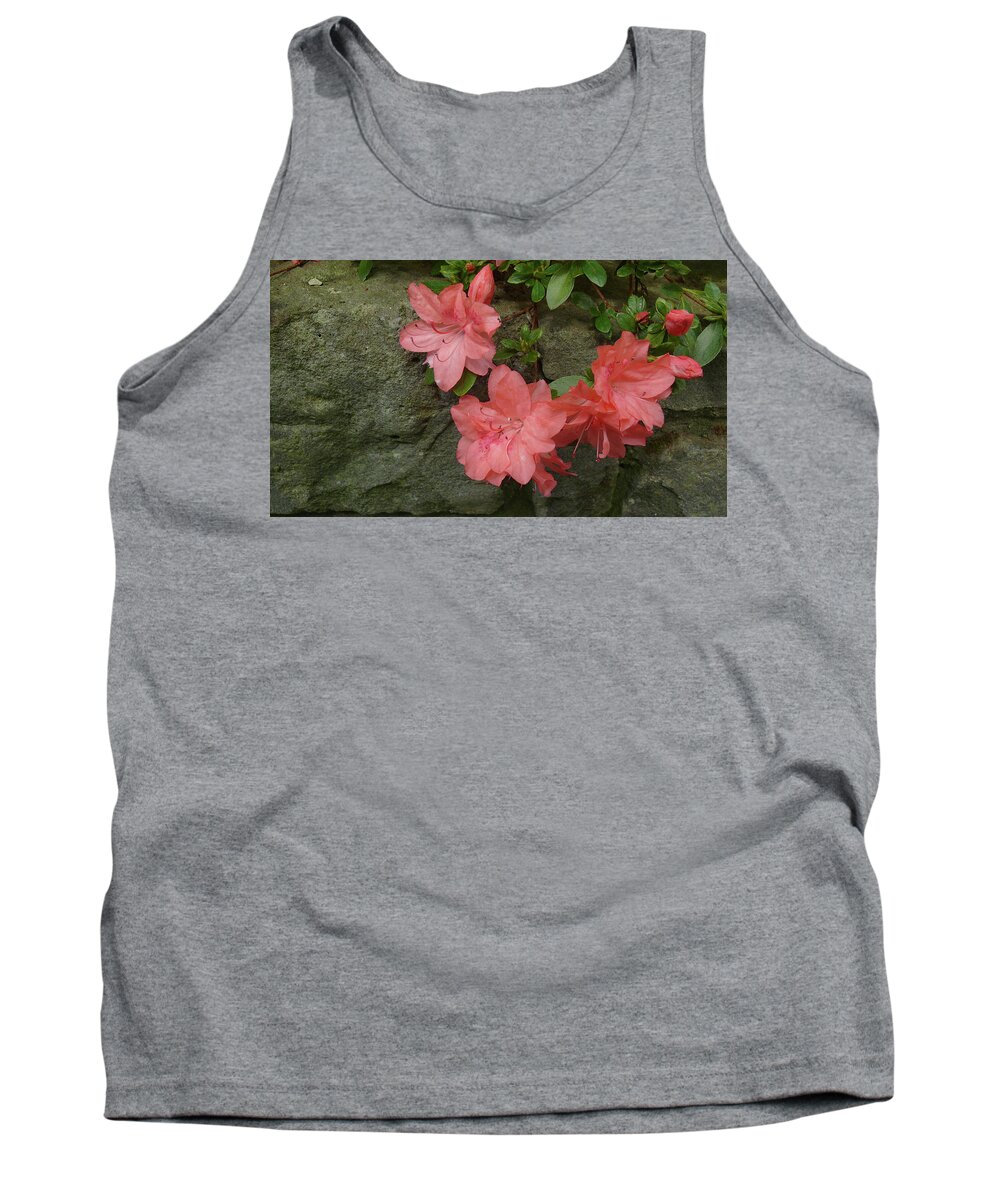 Flower Tank Top featuring the photograph Wallflower by Evelyn Tambour
