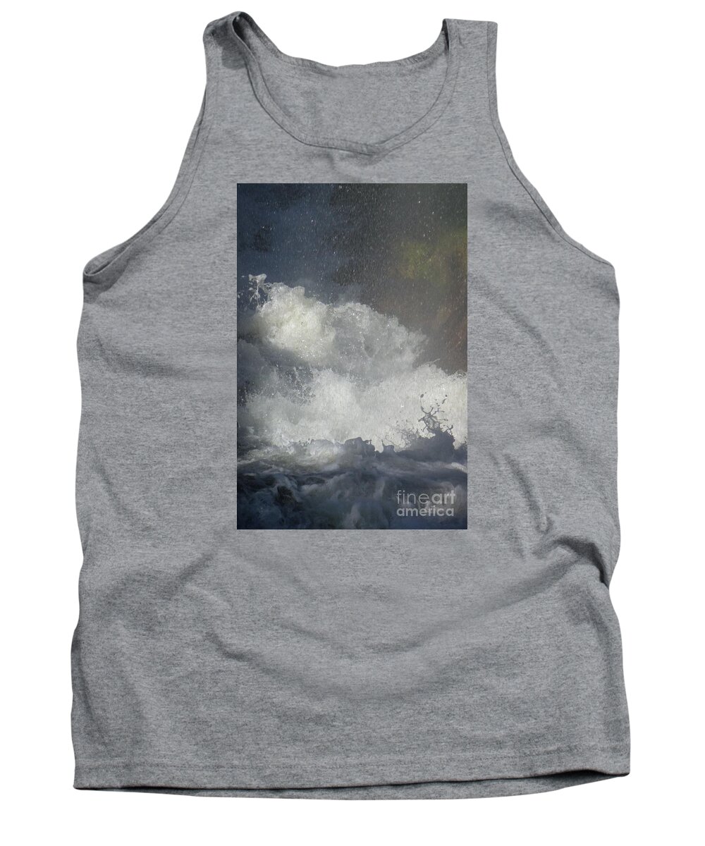 Beautiful Tank Top featuring the photograph Water Fury 2 by Jean Bernard Roussilhe
