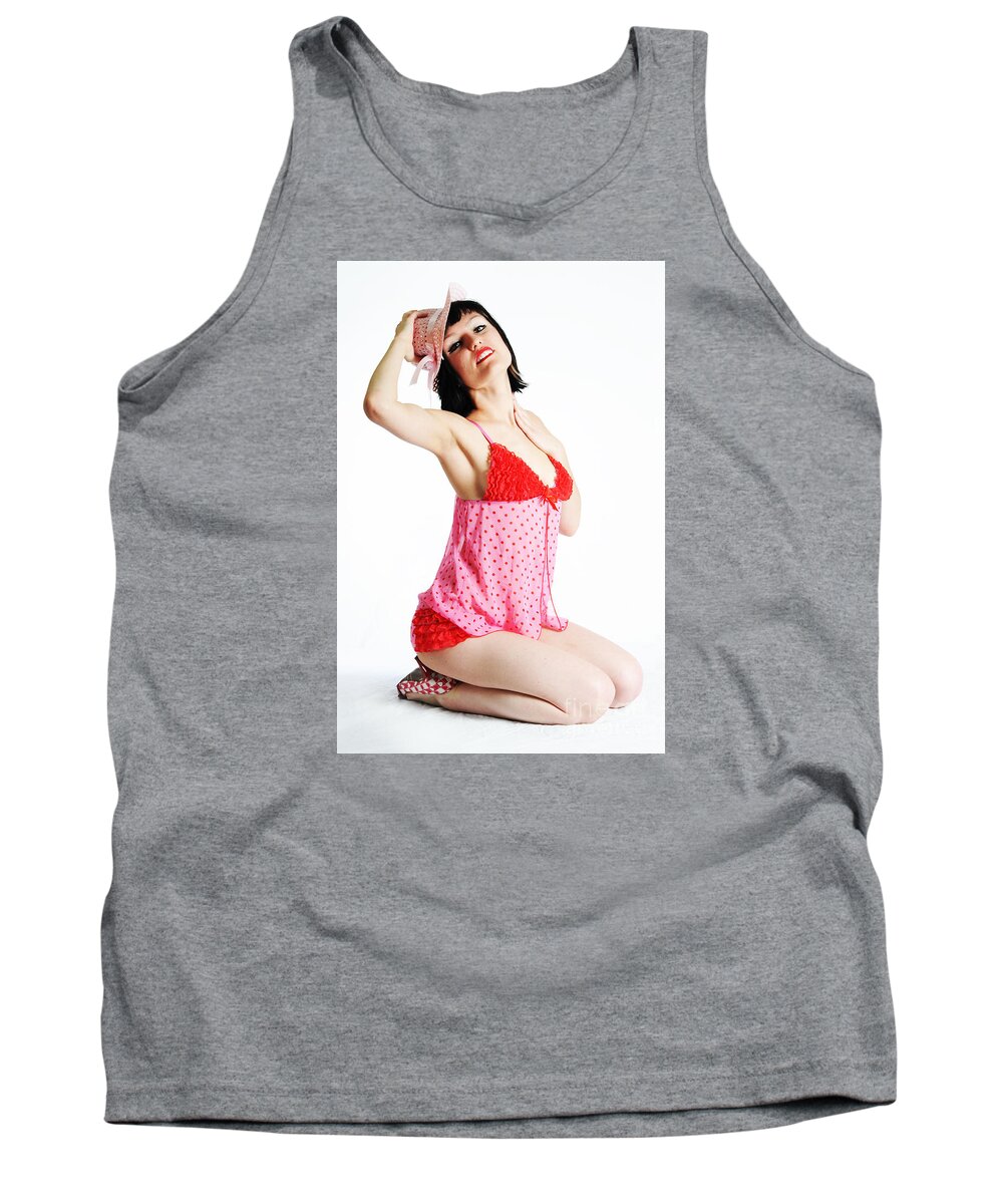Pink Tank Top featuring the photograph What a beautiful day by Robert WK Clark