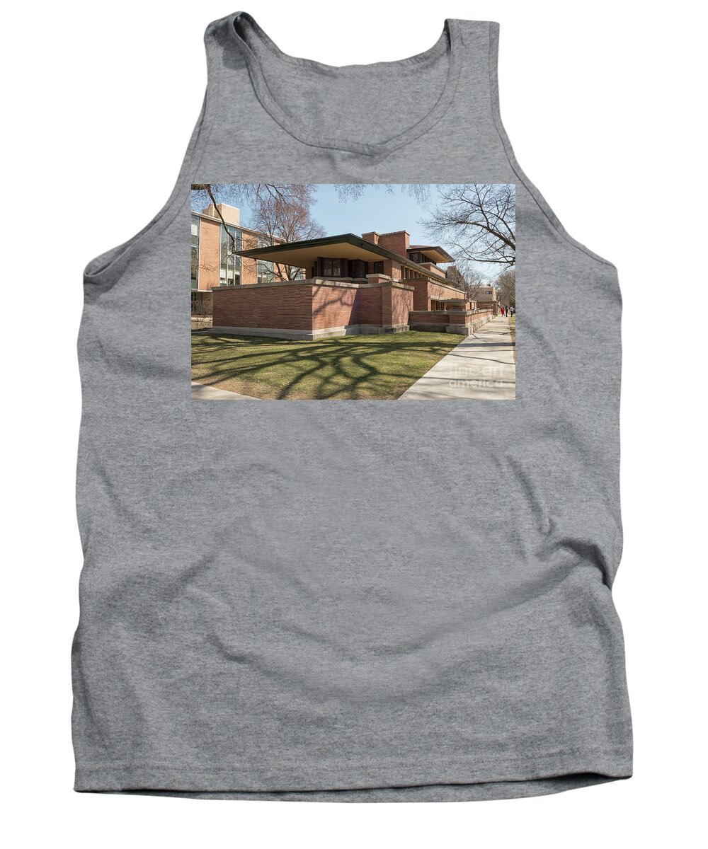 American Tank Top featuring the photograph What a house by Patricia Hofmeester