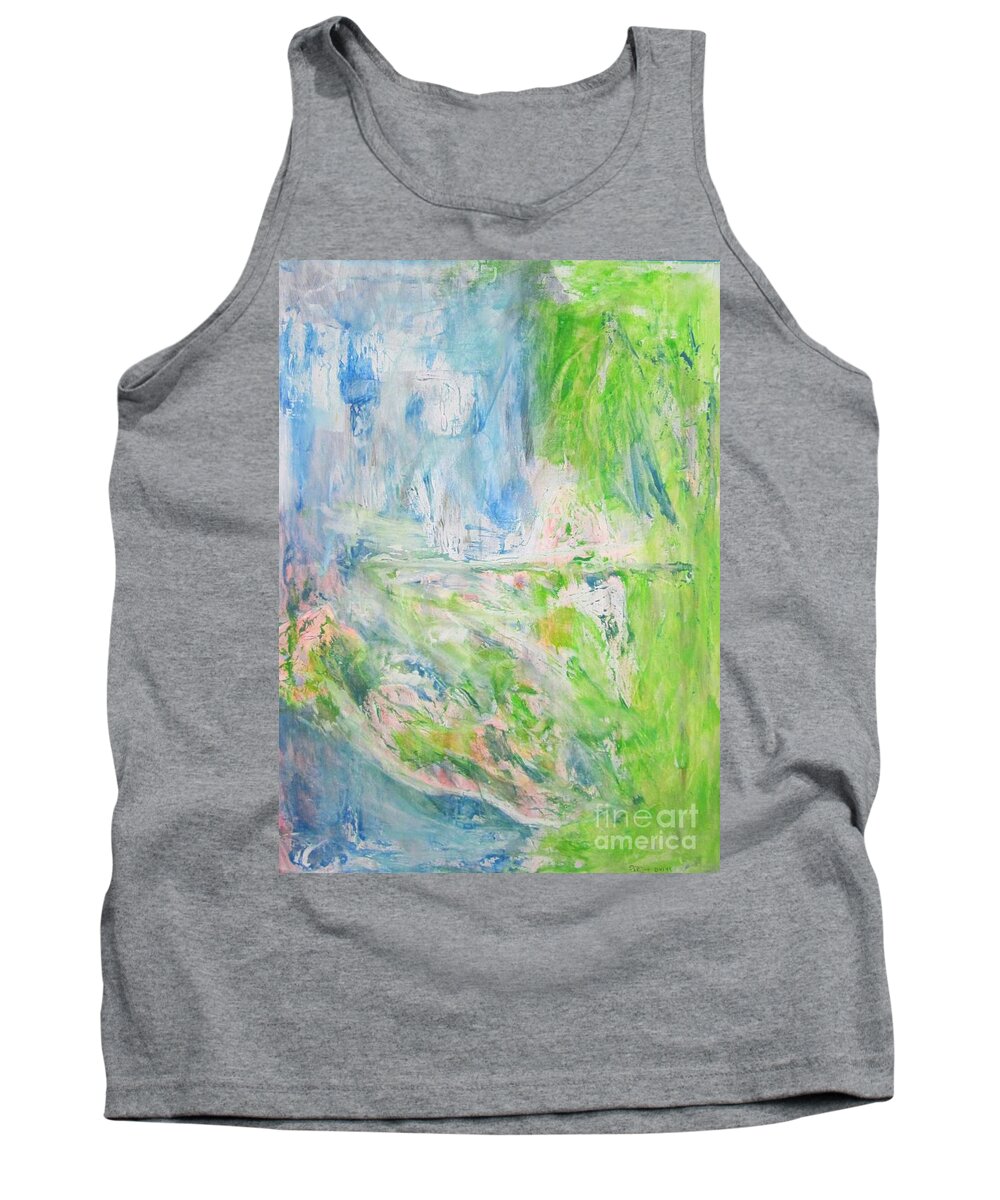 Acrylic Colors Tank Top featuring the painting Whatever you see by Pilbri Britta Neumaerker